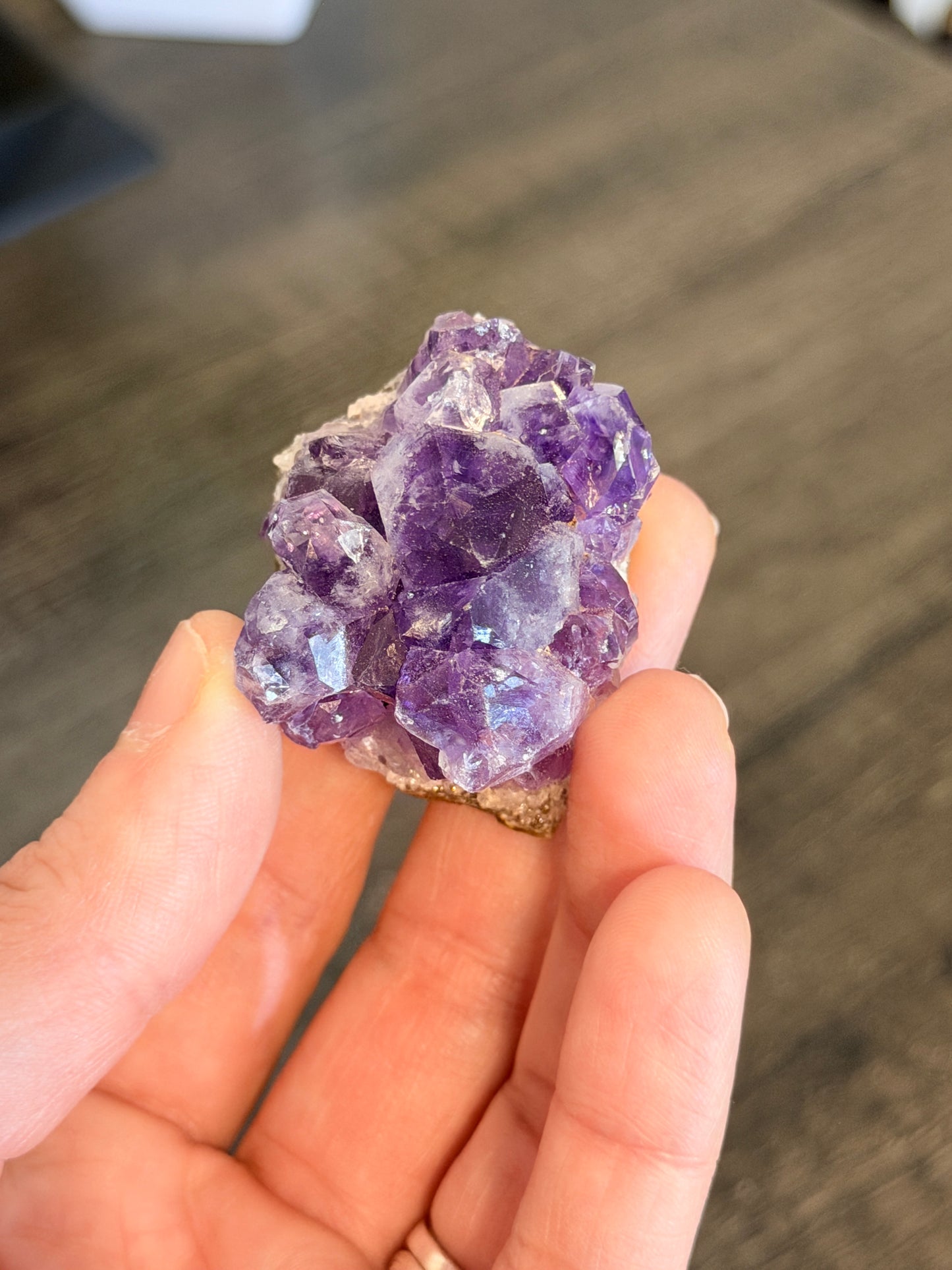 Amethyst Small Cluster Style 13