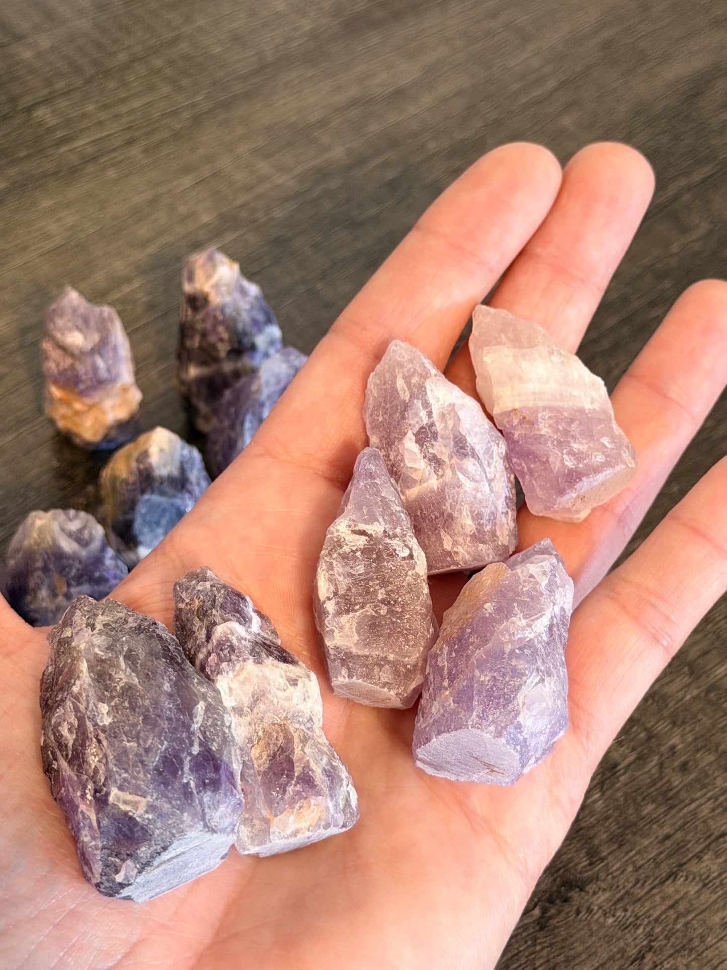 Raw Amethyst Crystal Pyramid