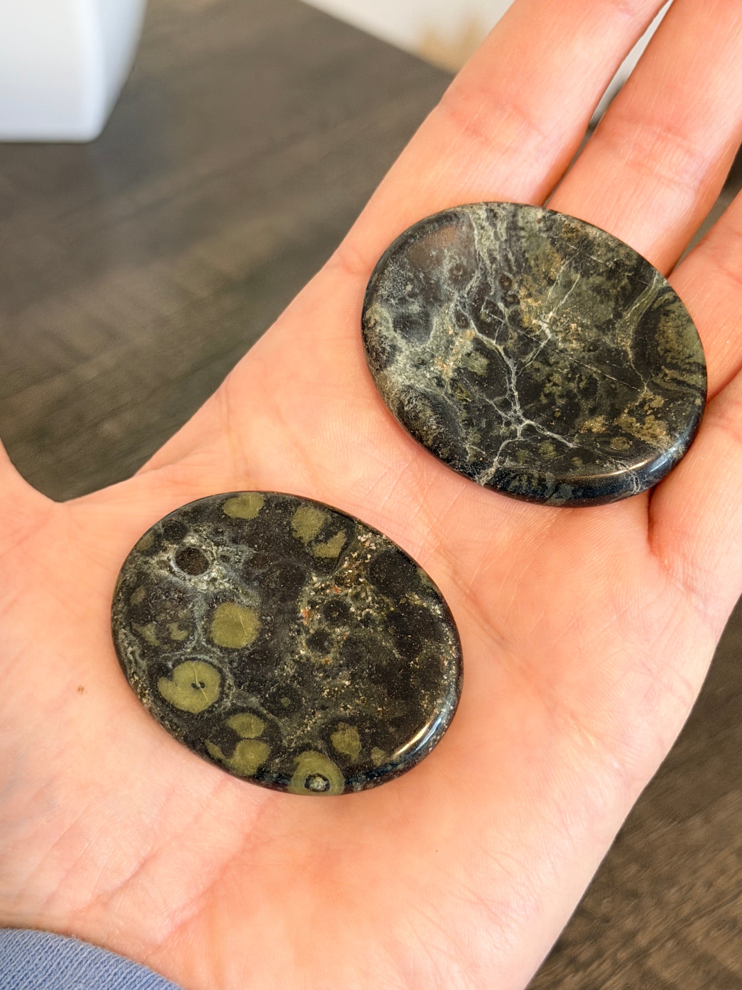 Kambaba Jasper Worry Stone