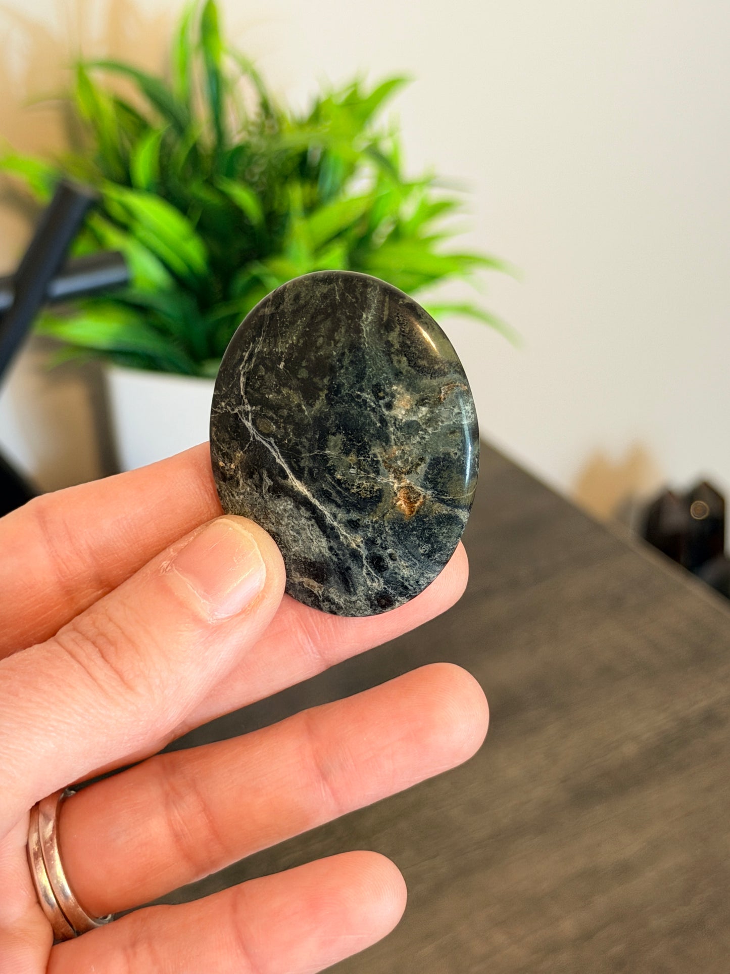 Kambaba Jasper Worry Stone