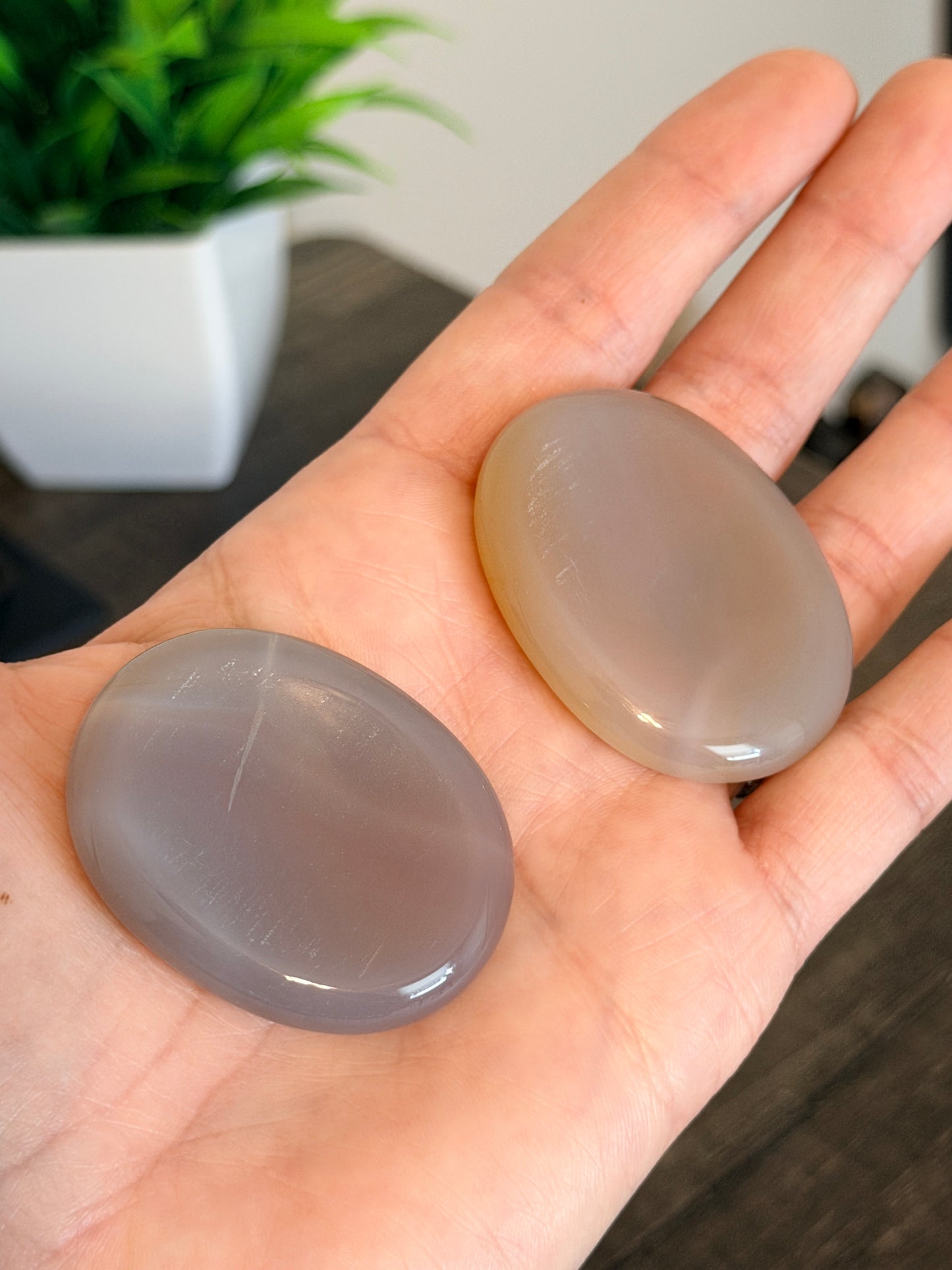Agate Worry Stone
