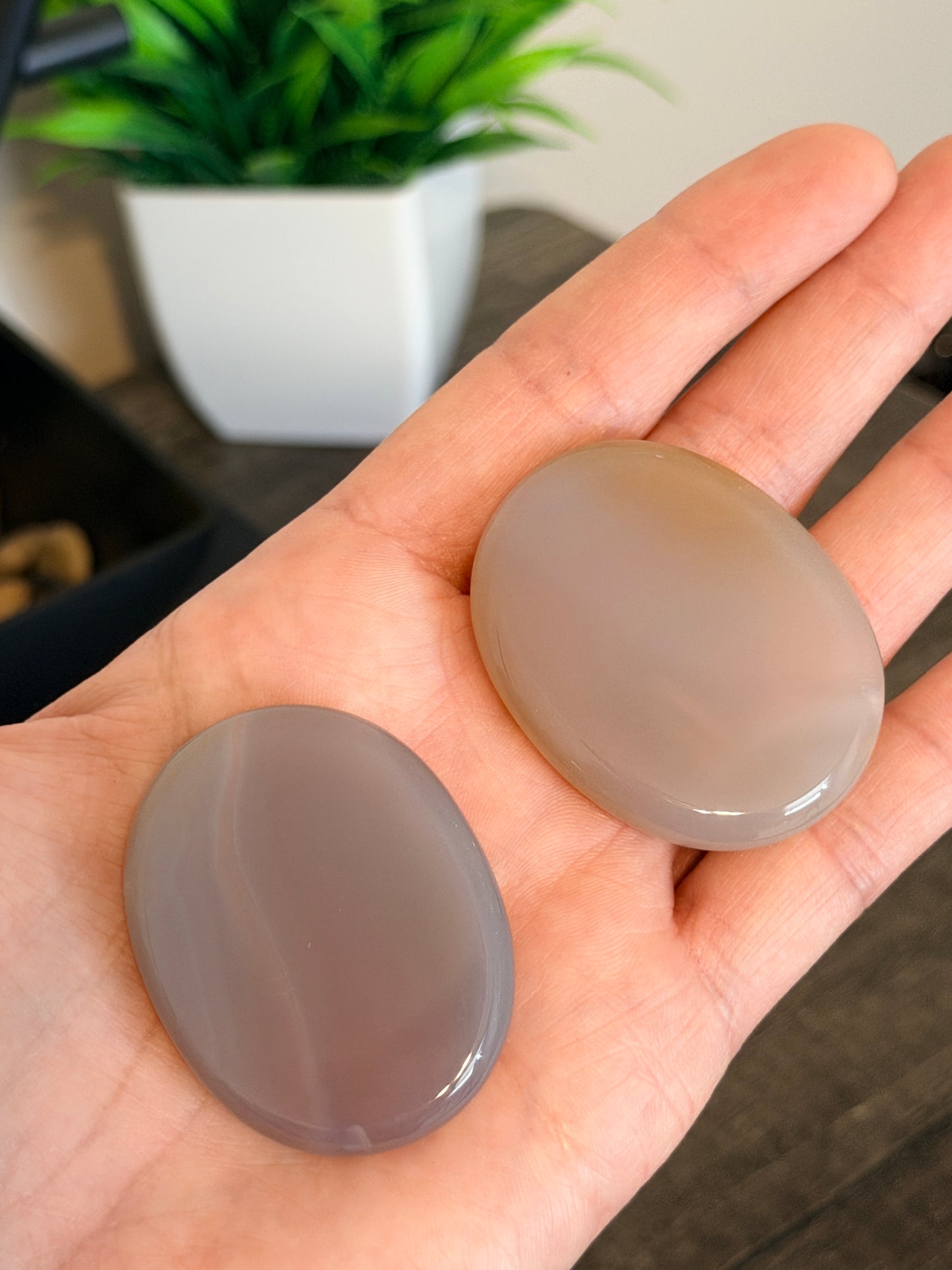 Agate Worry Stone
