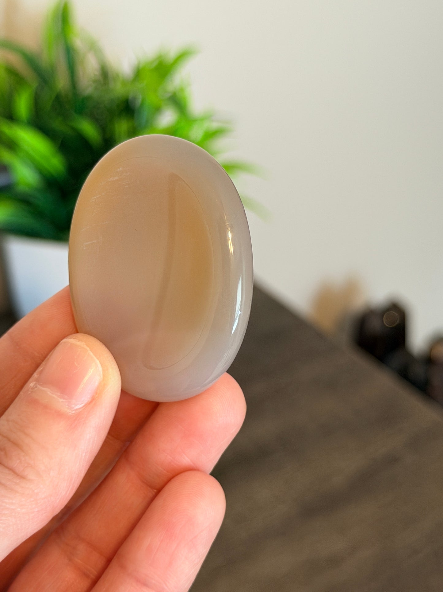 Agate Worry Stone