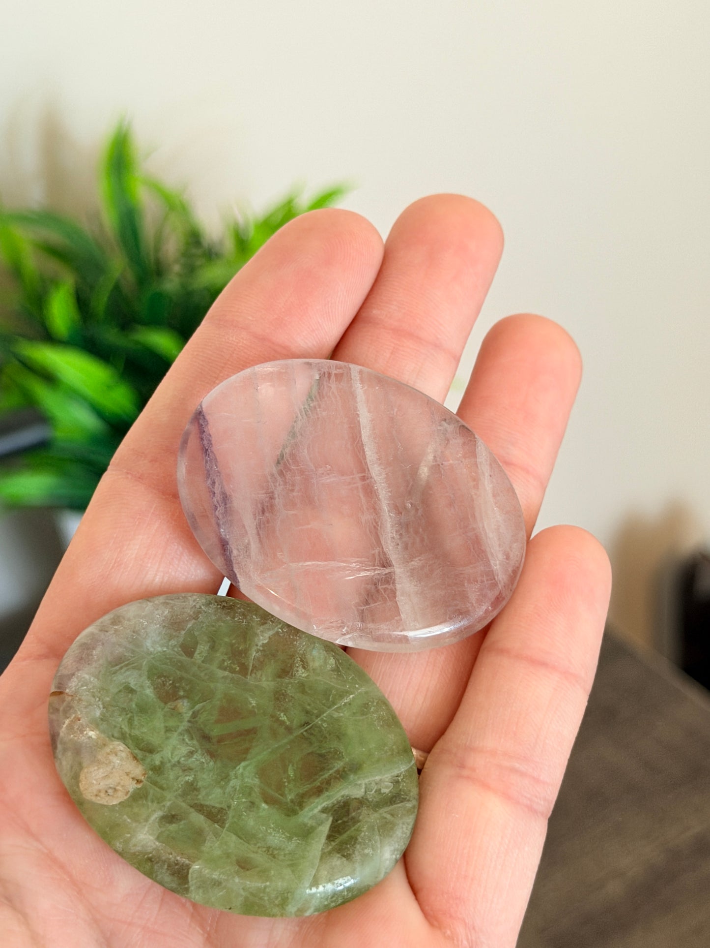 Fluorite Worry Stone