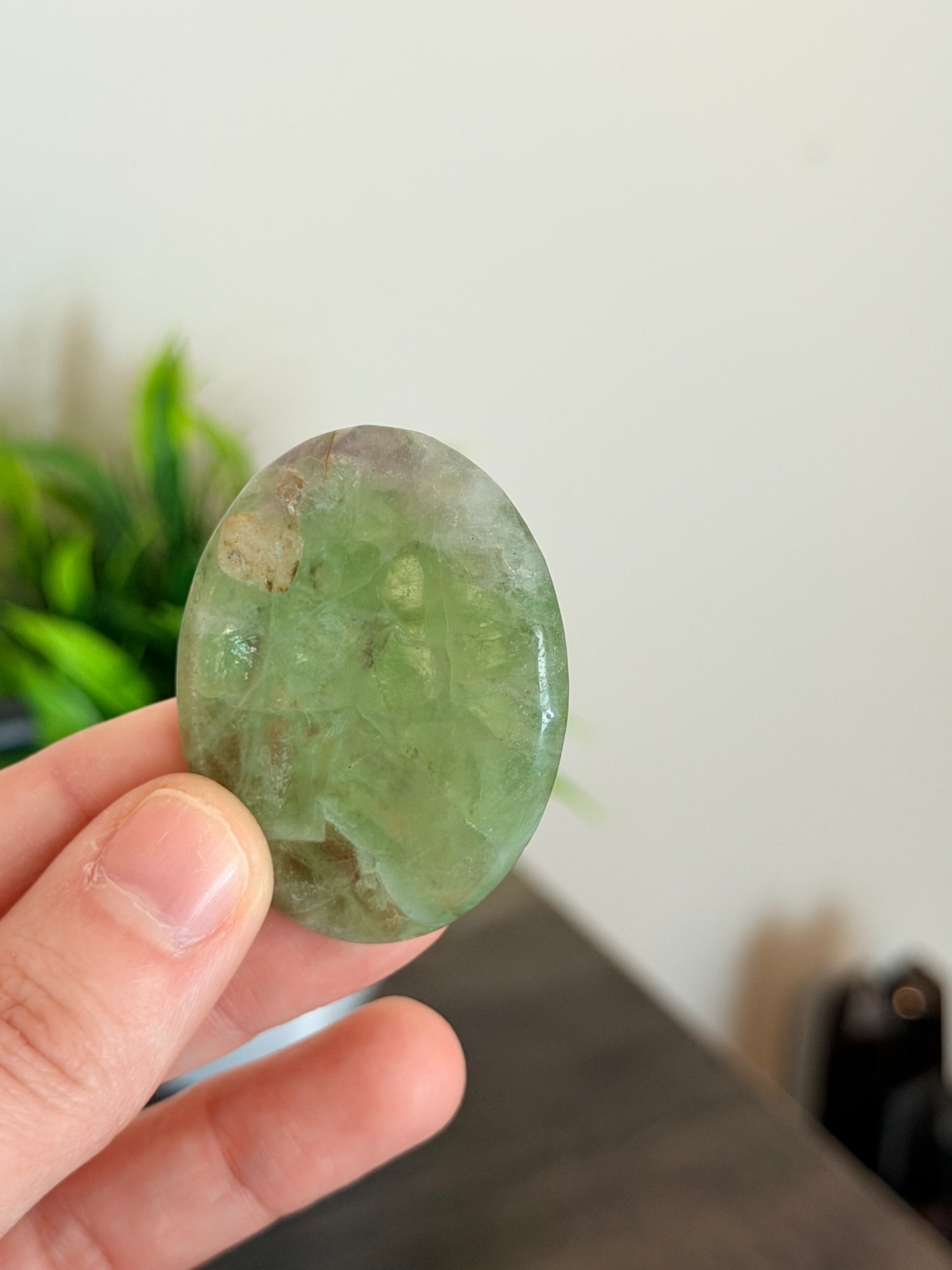 Fluorite Worry Stone